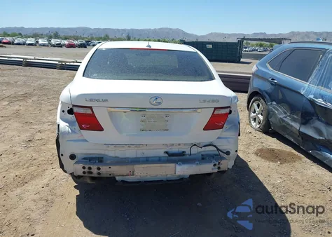 2009 Lexus Ls 460 из США, поврежденный, VIN JTHBL46F195085819